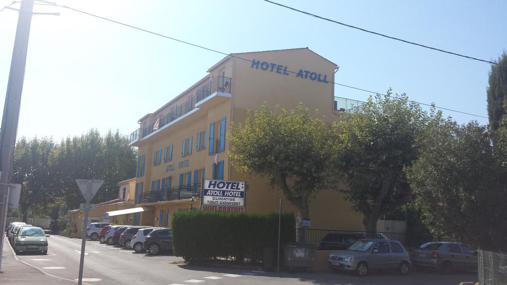 Atoll Hotel Restaurant Fréjus Buitenkant foto